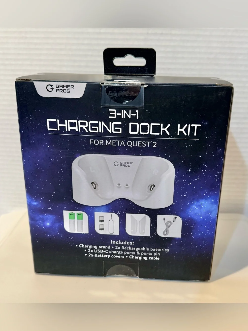 3 in 1 Charging Dock Kit for Meta Quest 2 Brand New